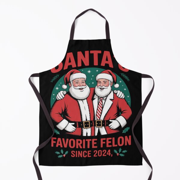 Item preview, Santa’s Favorite Felon Matching Trump designed and sold by Charidana.