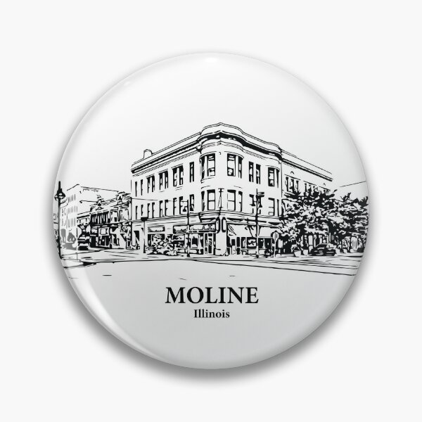 Item preview, Moline - Illinois designed and sold by Lakeric Cityscapes.