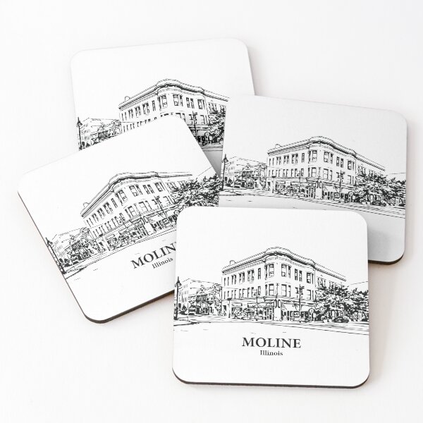 Item preview, Moline - Illinois designed and sold by Lakeric Cityscapes.