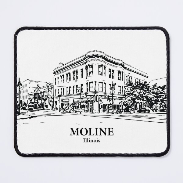 Item preview, Moline - Illinois designed and sold by Lakeric Cityscapes.