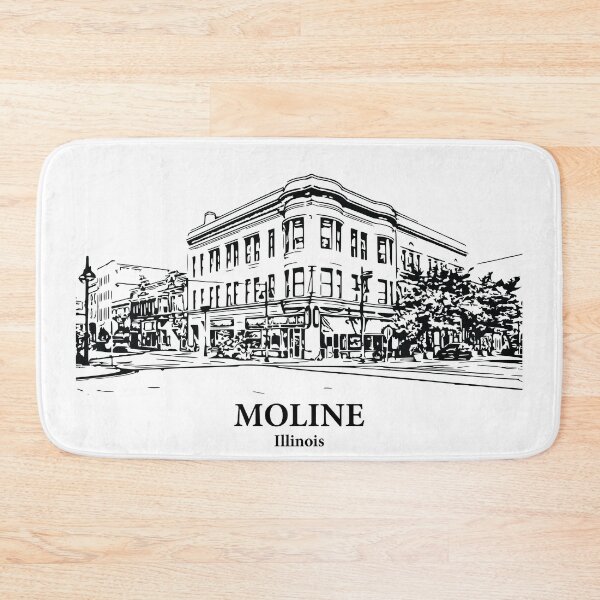 Item preview, Moline - Illinois designed and sold by Lakeric Cityscapes.