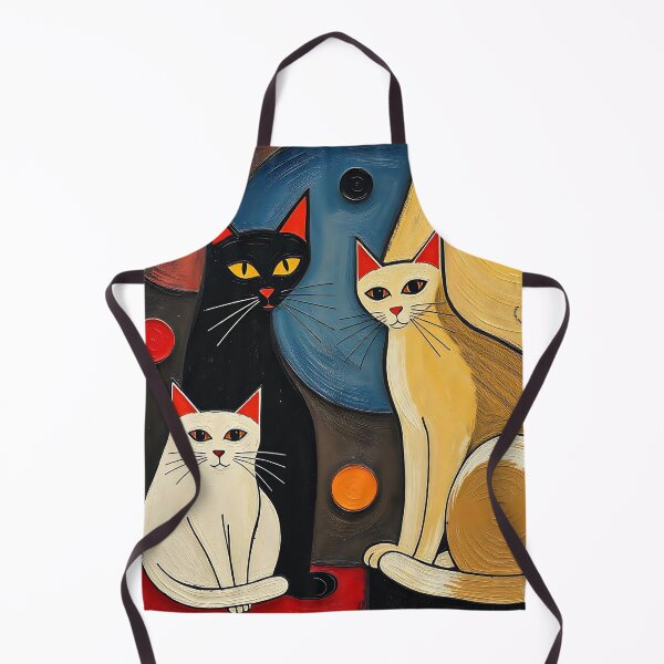 Item preview, cats! kandinsky style, modern art, abstract art designed and sold by designkb.
