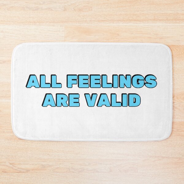 Item preview, All Feelings Are Valid - self care affirmations designed and sold by Inspirationmotivation.