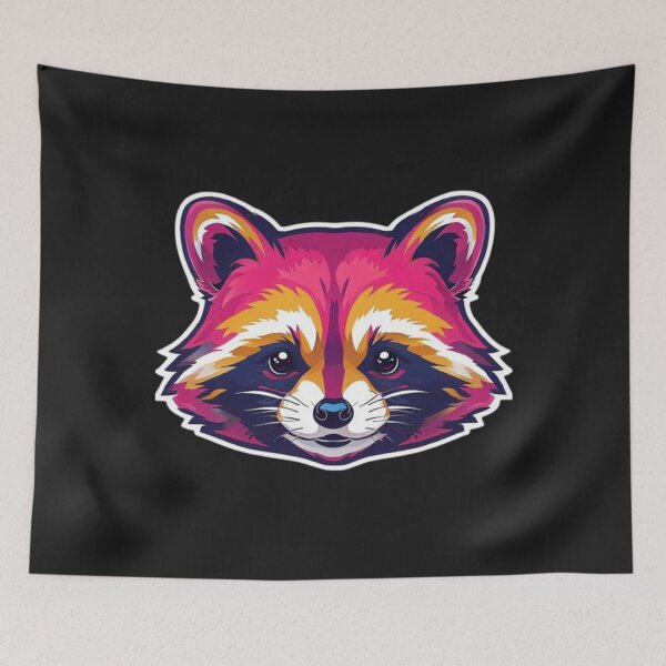 Item preview, Cute Raccoon Face designed and sold by Creative.Shop.