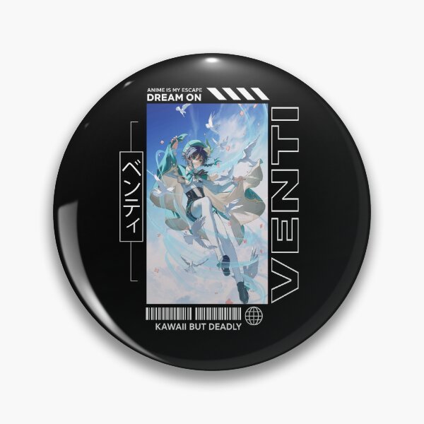 Item preview, Venti - Genshin Impact designed and sold by AllanBealy.