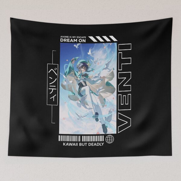 Item preview, Venti - Genshin Impact designed and sold by AllanBealy.