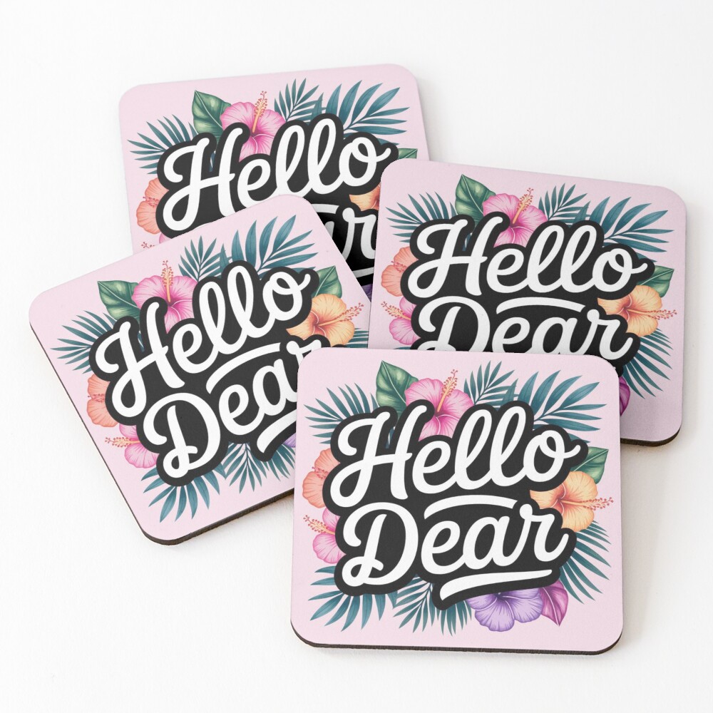 Item preview, Coasters (Set of 4) designed and sold by StudioKhalid.