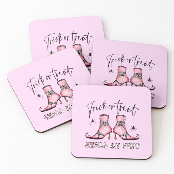 Item preview, Trick or Treat smell my feet designed and sold by NettiesWallArt.