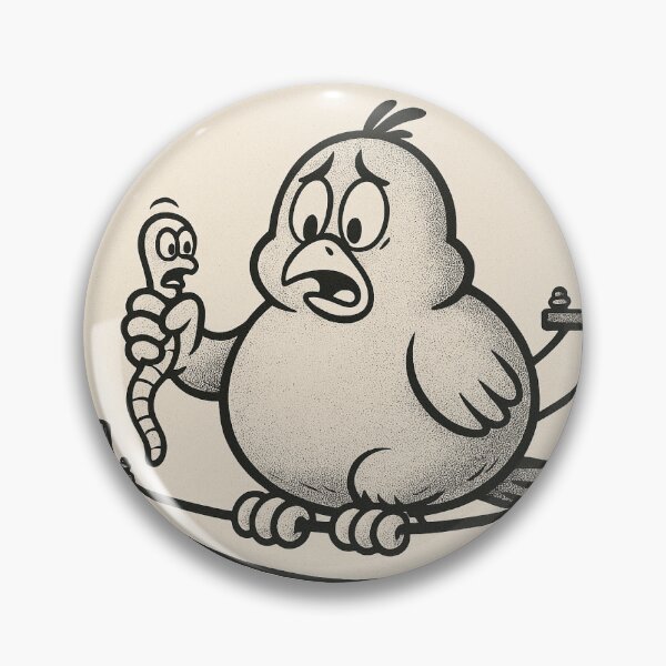 Item preview, Chubby Bird designed and sold by IckieStickies.