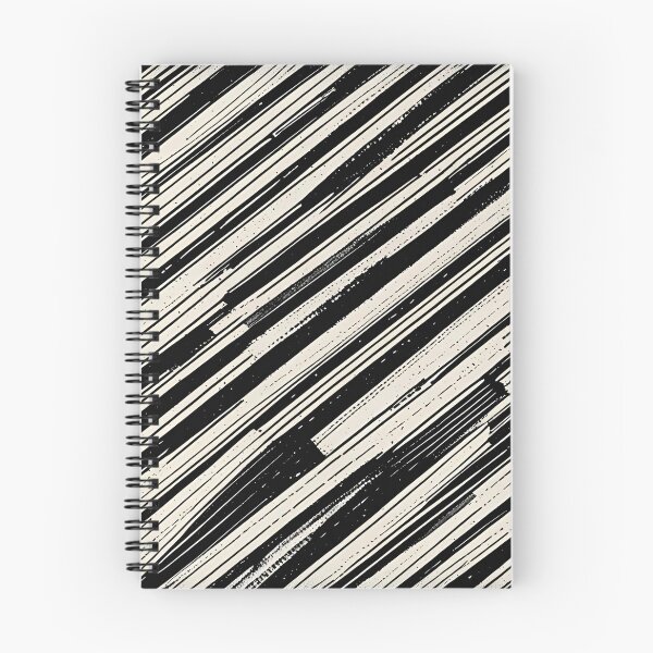 Item preview, Monochrome Hatching Stripe Repeat 3 designed and sold by Tom-Johnson.