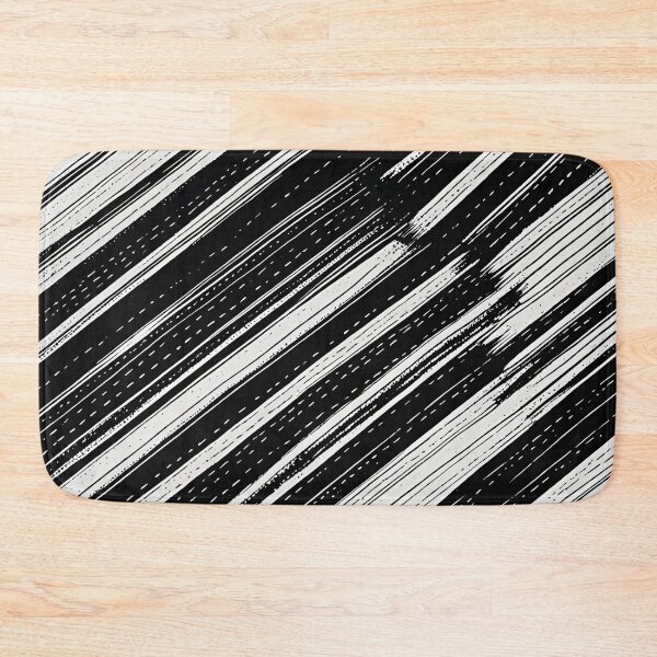Item preview, Monochrome Hatching Stripe Repeat 4 designed and sold by Tom-Johnson.