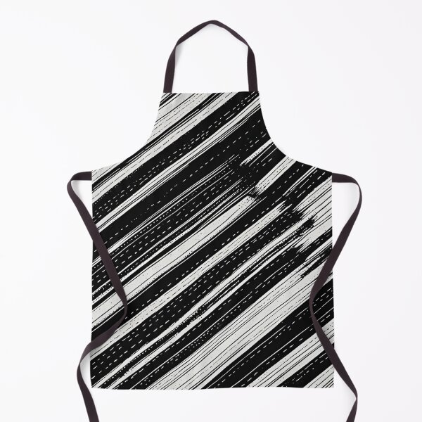 Item preview, Monochrome Hatching Stripe Repeat 4 designed and sold by Tom-Johnson.