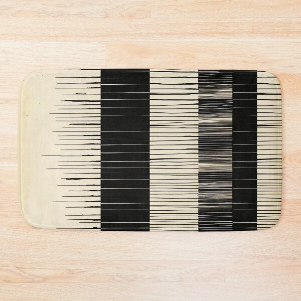 Item preview, Monochrome Hatching Stripe Repeat 5 designed and sold by Tom-Johnson.