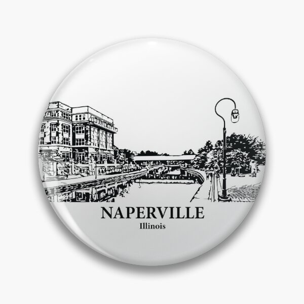 Artikelvorschau, Naperville - Illinois entworfen und verkauft von Lakeric Cityscapes.