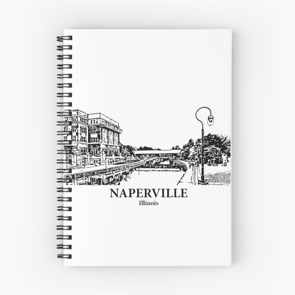 Item preview, Naperville - Illinois designed and sold by Lakeric Cityscapes.