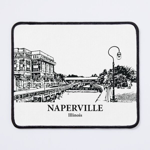 Item preview, Naperville - Illinois designed and sold by Lakeric Cityscapes.