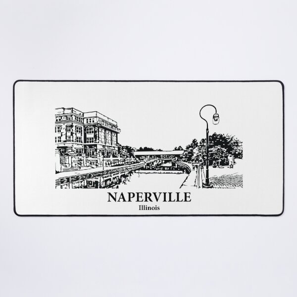 Item preview, Naperville - Illinois designed and sold by Lakeric Cityscapes.