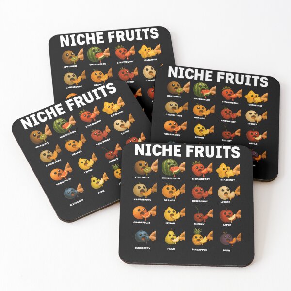Item preview, Niche Fruits Eating Themselves Funny AI Fruit Meme designed and sold by elderberry.