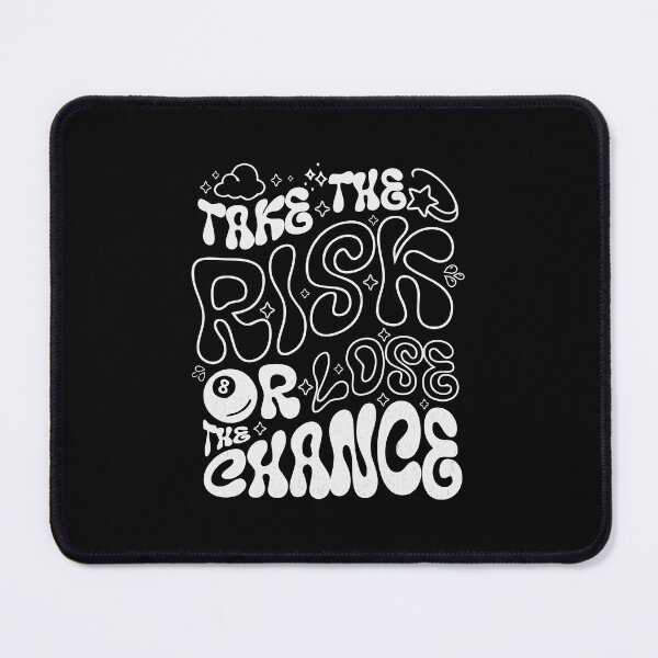 Item preview, Drippy typography - Take the risk or lose the chance designed and sold by trengeee.