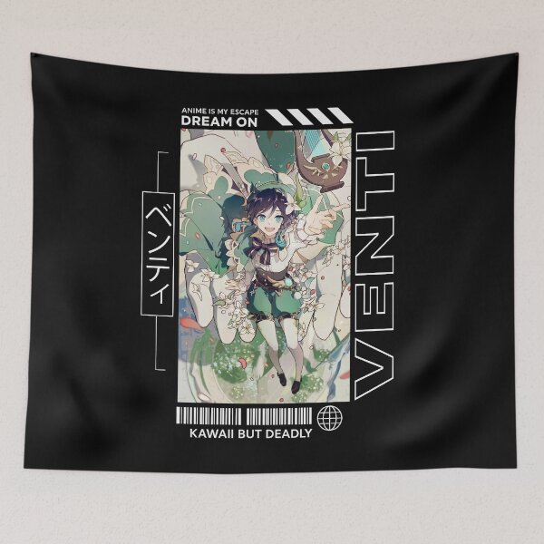 Item preview, Venti - Genshin Impact designed and sold by AllanBealy.