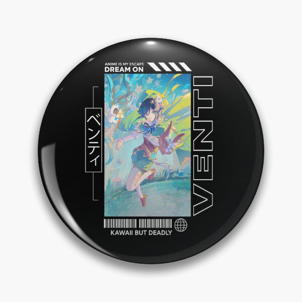 Aperçu de l'œuvre Venti - Genshin Impact créée et vendue par AllanBealy.