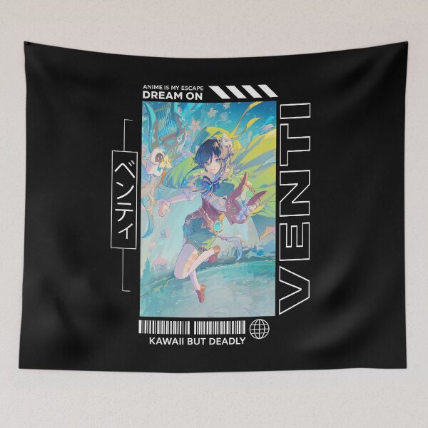 Item preview, Venti - Genshin Impact designed and sold by AllanBealy.