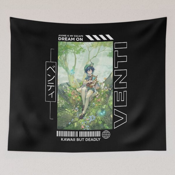 Item preview, Venti - Genshin Impact designed and sold by AllanBealy.