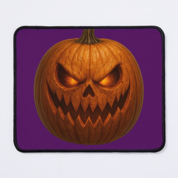 Item preview, Spooky halloween pumpkin Jack-o'-lantern designed and sold by BioranFactory.