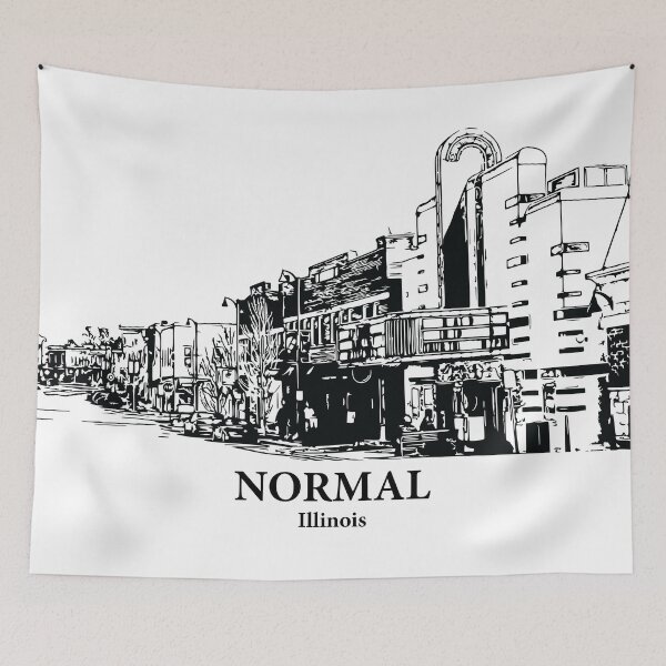 Item preview, Normal - Illinois designed and sold by Lakeric Cityscapes.