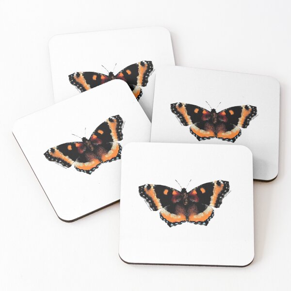 Item preview, Milbert's Tortoiseshell Butterfly designed and sold by Pennypaints.