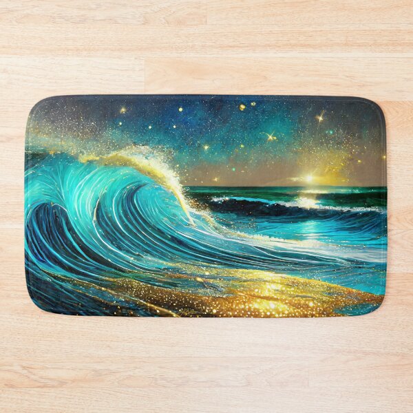 Item preview, Glittering Divergent Ocean Current designed and sold by Lee Hiller Designs.