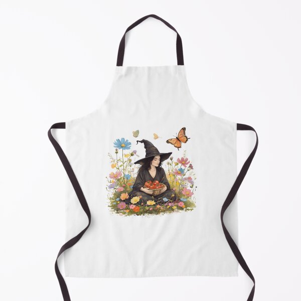 Item preview, Tomato Witch | Whimsical Magical Illustration designed and sold by GoxyVision.