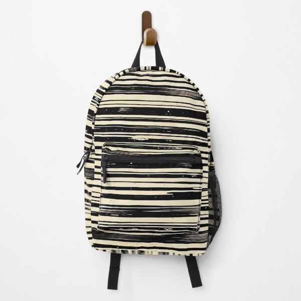 Item preview, Monochrome Hatching Stripe Repeat 7 designed and sold by Tom-Johnson.