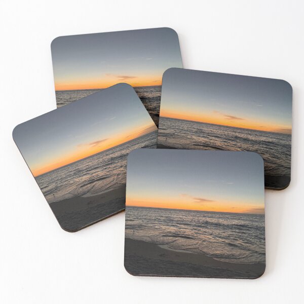 Item preview, Ocean sunset designed and sold by IckieStickies.