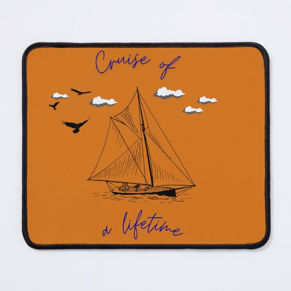 Item preview, Cruise of a Lifetime – Vintage Sailboat Adventure Design designed and sold by LeoCreazyShop.