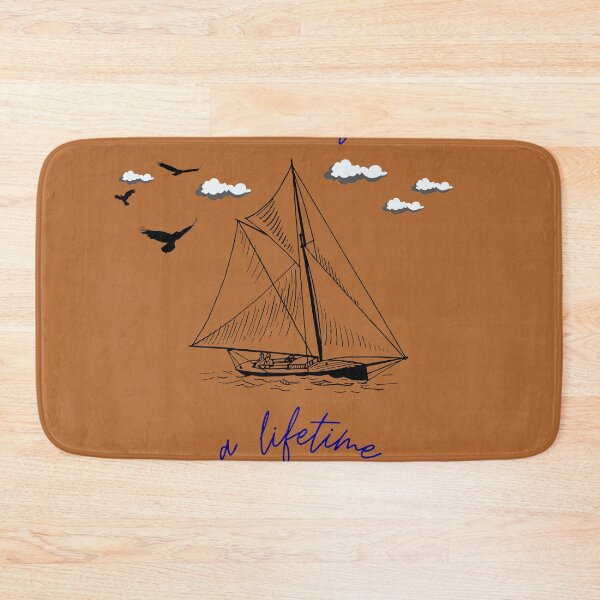 Item preview, Cruise of a Lifetime – Vintage Sailboat Adventure Design designed and sold by LeoCreazyShop.