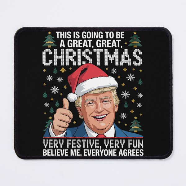 Item preview, Funny Trump Ugly Christmas Sweater copy designed and sold by Charidana.