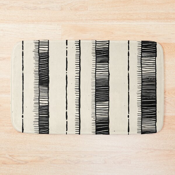 Item preview, Monochrome Hatching Stripe Repeat 9 designed and sold by Tom-Johnson.