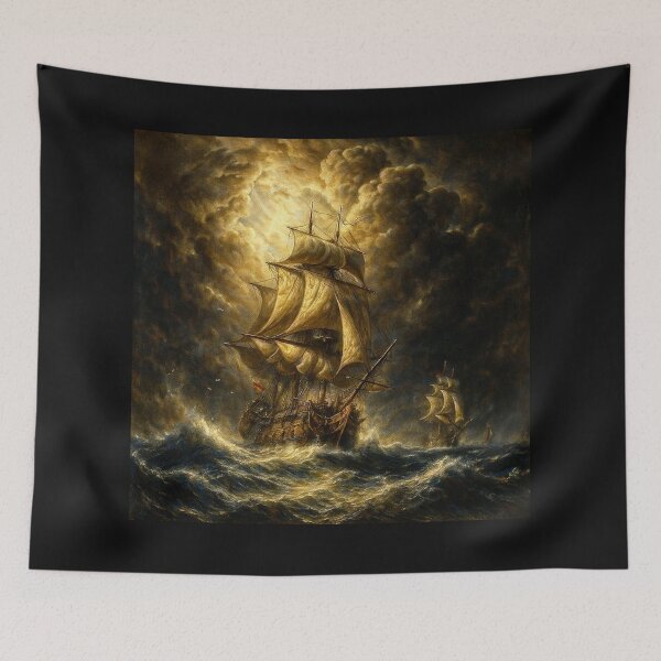 Item preview, Ships against the sea designed and sold by Helios Be. Lavsh.