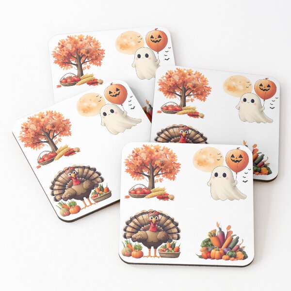 Item preview, Autumn Spirit Garden | Ghostly Fall Illustration designed and sold by GoxyVision.