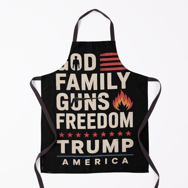 Item preview, God Family Guns & Freedom Trump America Support Trump  designed and sold by Charidana.