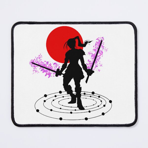 Item preview, samurai warrior katana with cherry blossoms designed and sold by fifou96.