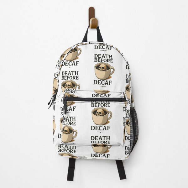 Item preview, Death Before Decaf designed and sold by StaticW0lf Design.