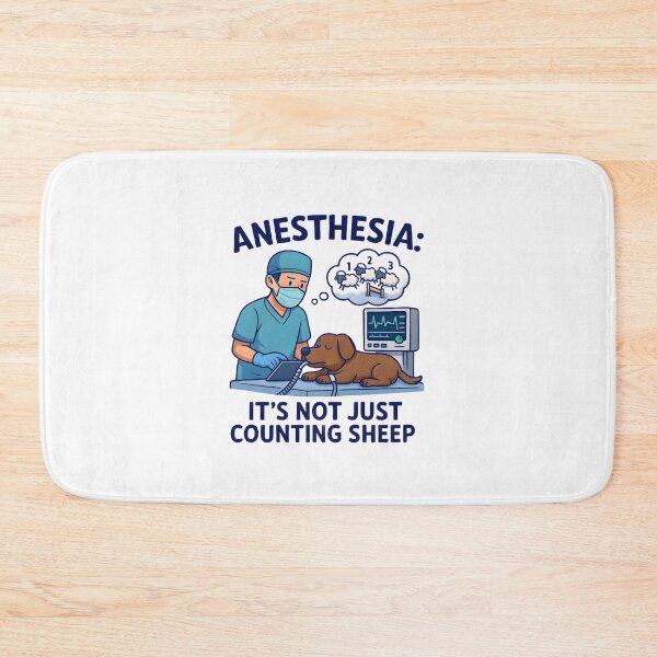 Item preview, Vet life - anesthesia - it’s not just counting sheep designed and sold by Bettybee00.