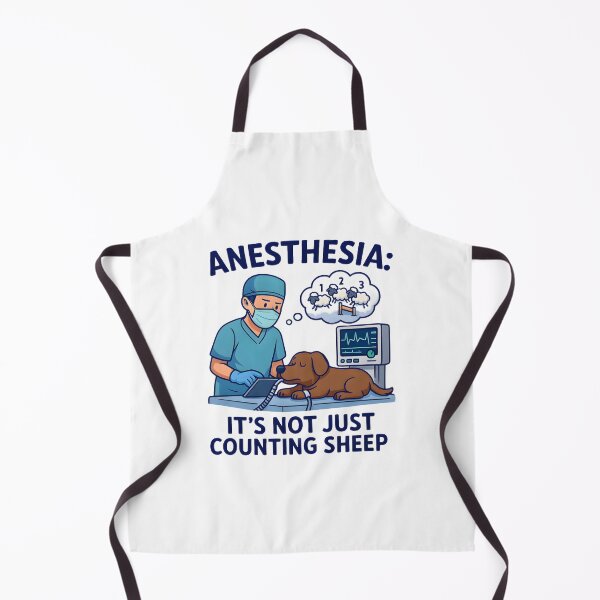 Item preview, Vet life - anesthesia - it’s not just counting sheep designed and sold by Bettybee00.