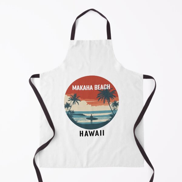 Item preview, Makaha Beach - Hawaii (with Black Lettering) designed and sold by VelvetRoom.