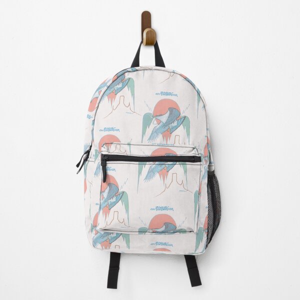 Item preview, Vintage Desert Flight: Blue Bird, Sun, Snake & Mountains designed and sold by ThomasBarna.