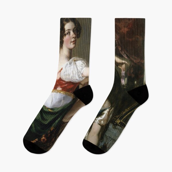 Item preview, Preparing for a Fancy Dress Ball" by William Etty, created in 1833.  designed and sold by tarotstarostina.