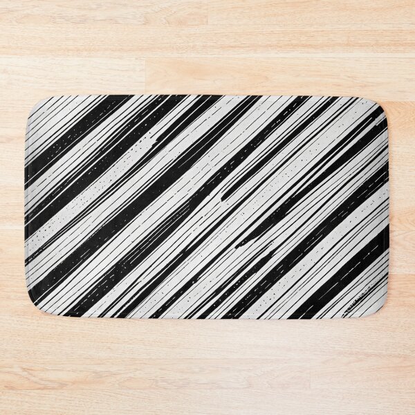 Item preview, Monochrome Hatching Stripe Repeat 13 designed and sold by Tom-Johnson.