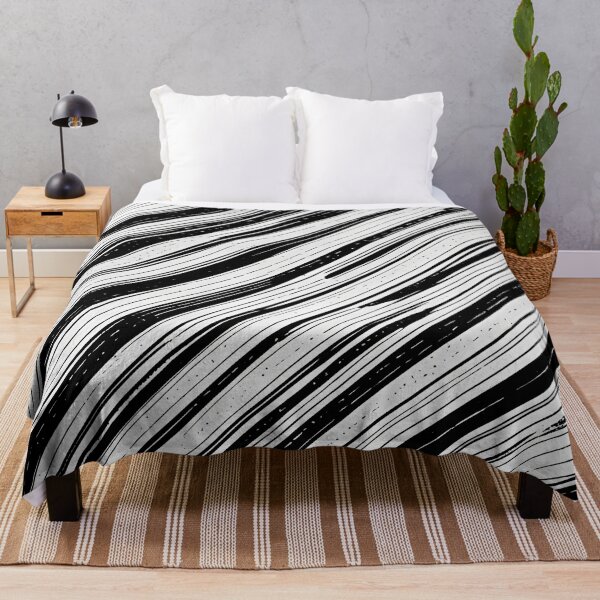 Item preview, Monochrome Hatching Stripe Repeat 13 designed and sold by Tom-Johnson.